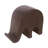 Latitude Run® Handmade An Elephant Never Forgets Wood Phone Holder