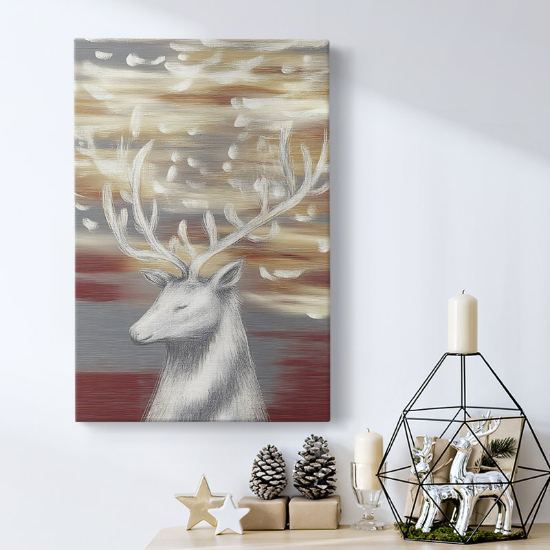 Art des Fêtes de Noël - Toile tendue avec châssis CCGVL, H 36 po x l 24 po