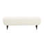  Denise Cream Boucle Bench