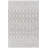 Angadresma Geometric Machine Woven Polyester Area Rug in Gray/Ivory-1860825045