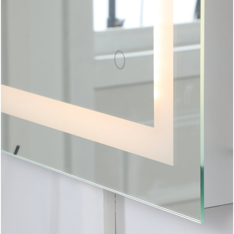 Scoles Flat Wall Mirror, 40" x 27"
