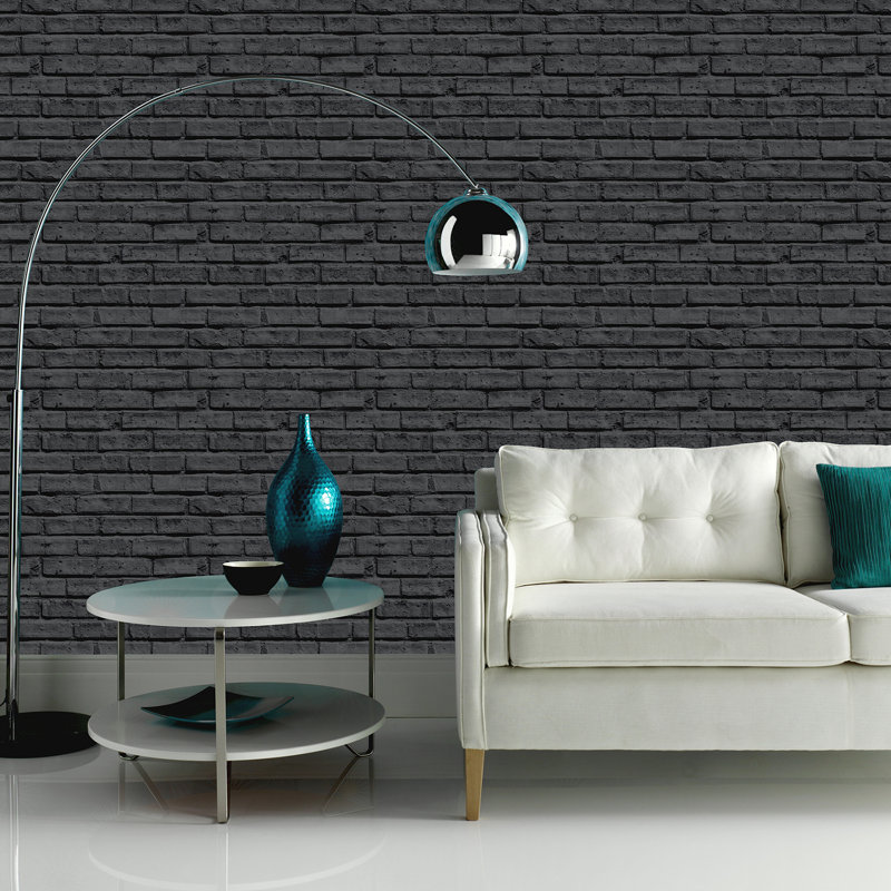 Abner Wallpaper, Black