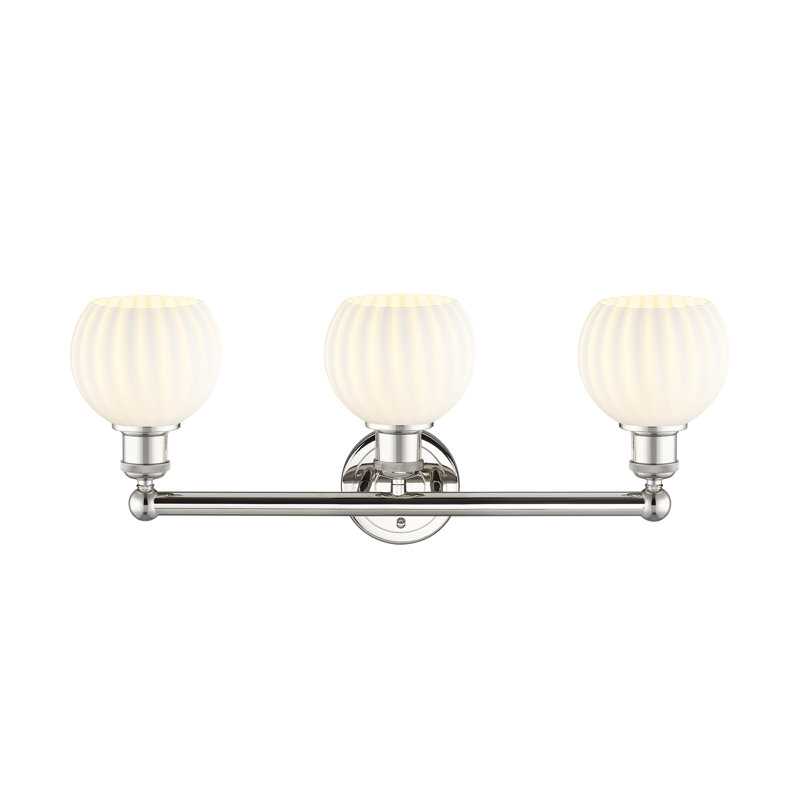Bertile 3 - Light Dimmable Vanity Light, Polished Nickel