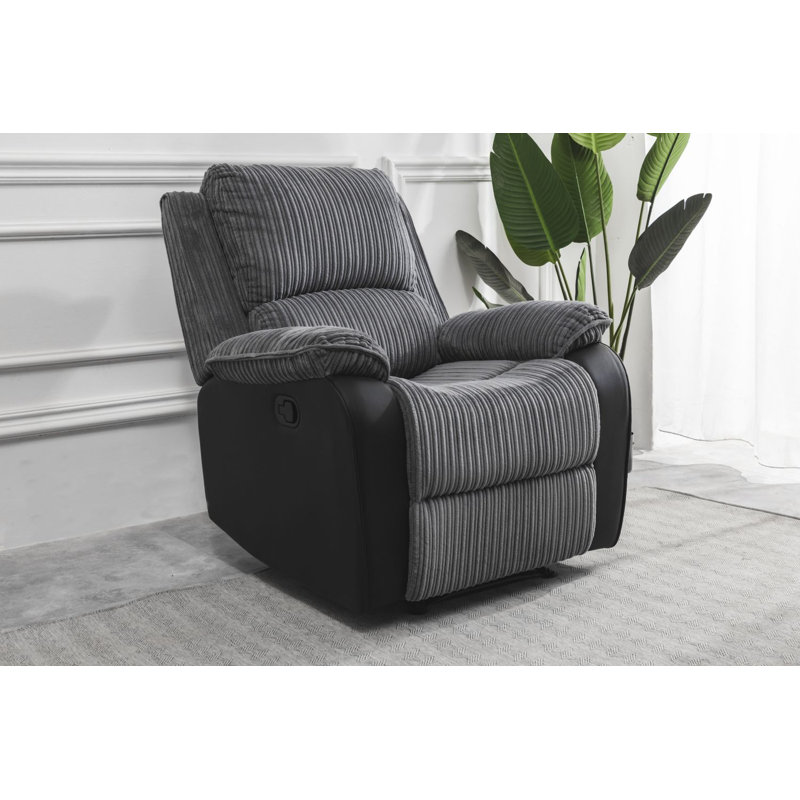 Anding Manual Recliner Sofa Chair, Manual - Push Back
