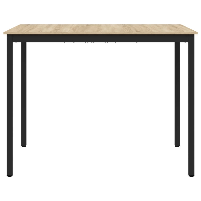 Standing Bar Table Engineered Wood, Oak, 105cmH x 140cmL x 80cmW