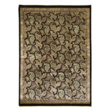 Handmade Silk and Wool Area Rug
