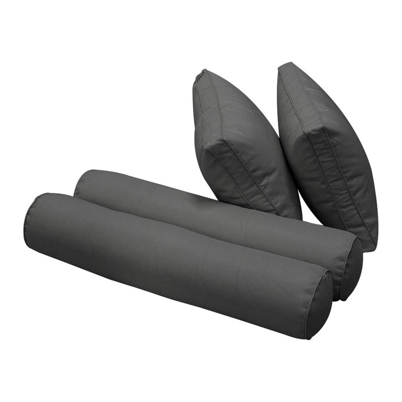 Outdoor Daybed Seat / Back Cushion, Dark Gray