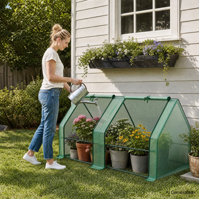 6' W x 3' D Greenhouse