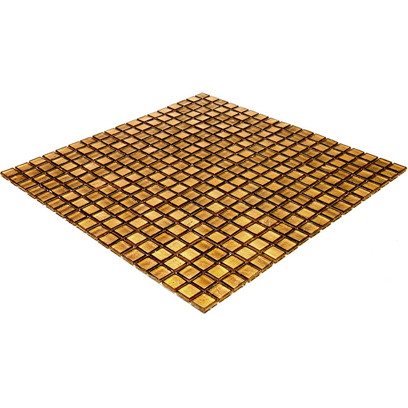 Skosh 0.6" x 0.6" Glass Grid Mosaic Wall & Floor Tile