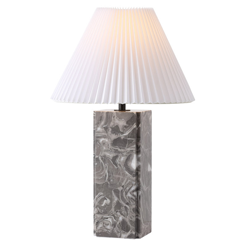 Mackenzie Standard Table Lamp, Light Gray
