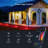 Black Aluminum Low Voltage Plug-in Integrated LED Pathway Light Pack Outdoor Weatherproof