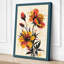 Vibrant Dahlia Study Botanical - Wrapped Canvas-1363358536-1363358655
