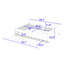 Lit plateforme tapissier Aarah-1289233782
