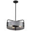 Luminaire suspendu tambour 4 lumières Malwine-88590727