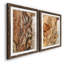«Tree Texture Triptych I-Premium», reproduction encadrée prête à être accrochée-1200601965-1200601937