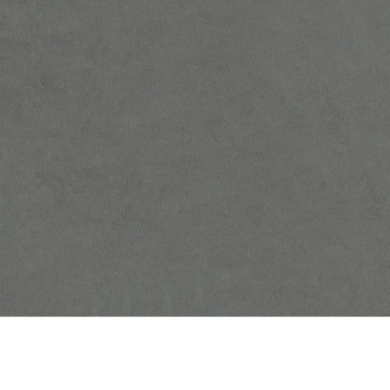 Chesterfield Corner Sofa L-Shape Bixby with Silver Metal Legs, Grey, Right Hand Facing