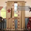 Hingham 100% Cotton Semi Sheer Curtain Pair