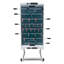 Cougar 122cm L Foosball Table with Telescopic Rods