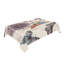 Nappe rétro 60 pi x 86 po à motif floral Vintage