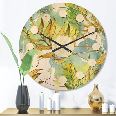Solid Wood Wall Clock