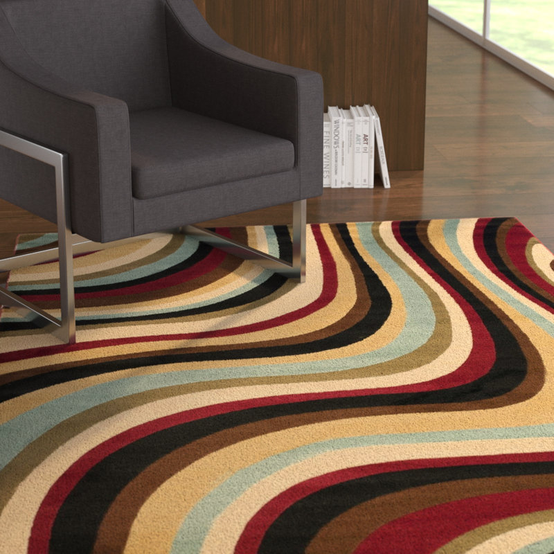 Charis Performance Abstract Rug, Rectangle 8' x 11'2"