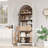 Tall Arched Kitchen Pantry Cabinet-765628099
