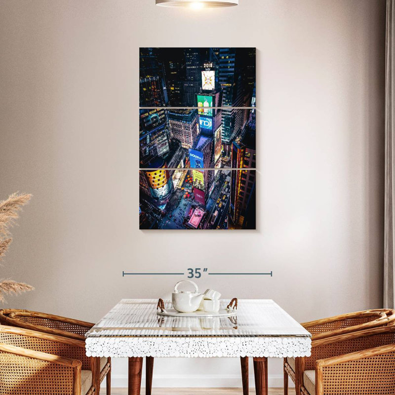 Nicci New York Electronic Ads, 32" H x 20" W