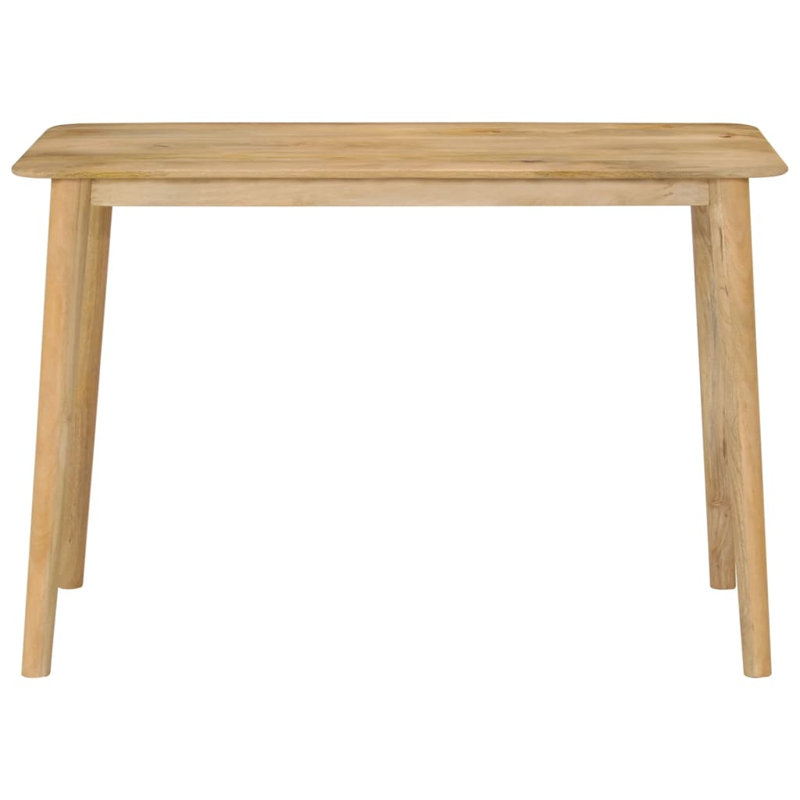 Dining Table Kitchen Table Dining Room Dinner Table Solid Mango Wood, 29.9" H x 44.1" L x 20.5" W