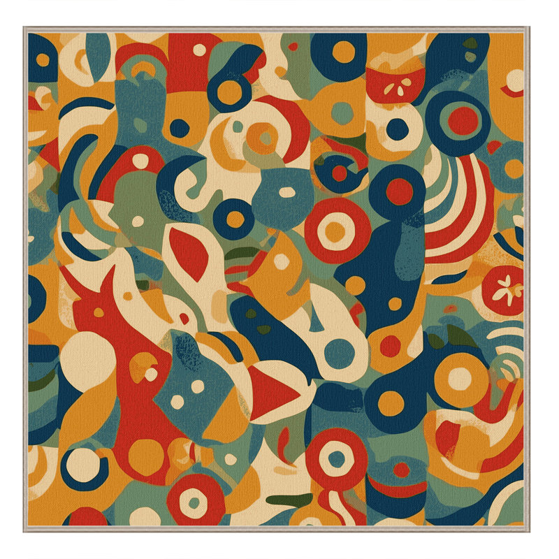 Snazzy Ripple Rug, Square 3'