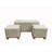 Persaus 93cm Wide Rectangle Solid Colour Standard Ottoman with Storage