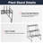 Gelu Metal Weather Resistant Plant Stand