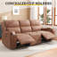 Canapé inclinable électrique en cuir Menges-106872474-106872475