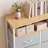 Fabric Dresser for Bedroom with Open Shelves, Tall Dresser with 8 Drawers, Storage Tower, Chest of Drawers for Closet-374108837