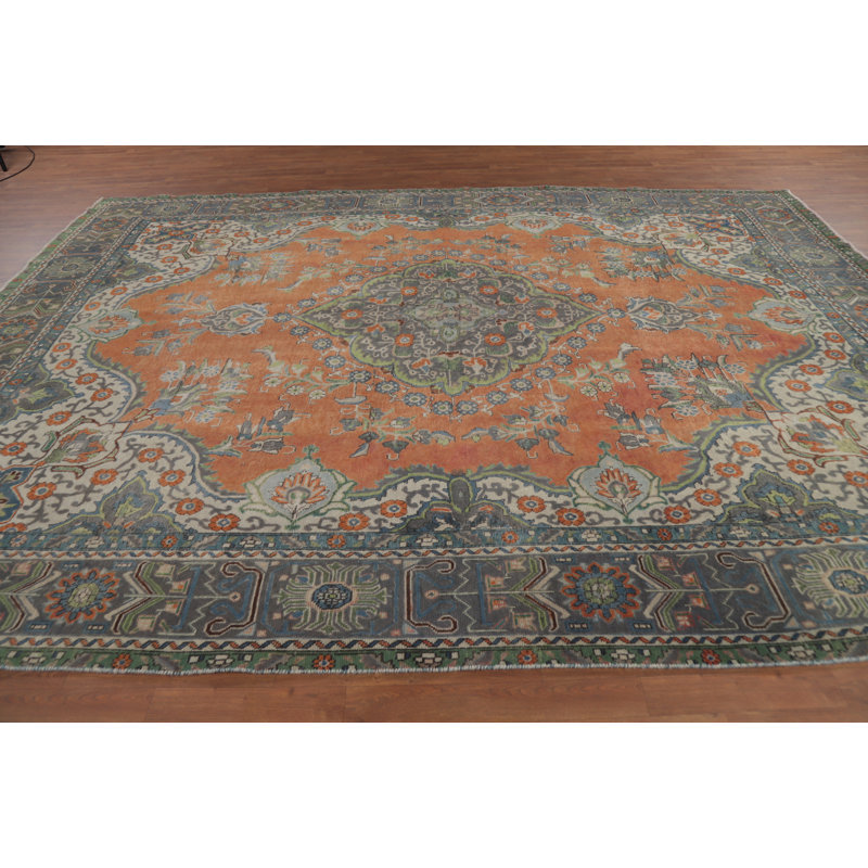 Tapis traditionnel en laine 10 x 13