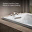 Baignoire de trempage en acrylique 66 po x 32 po Archer-12504501