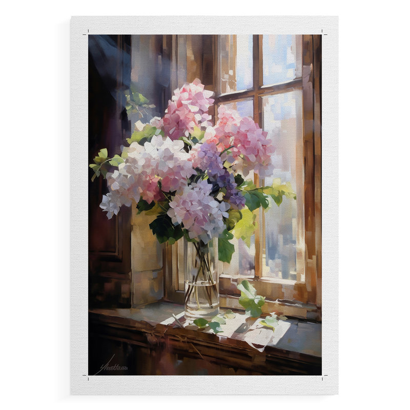 FLORAL Series DCCL XXXIV - Impression sur toile seulement - NON CADRE, H 36 po x l 24 po