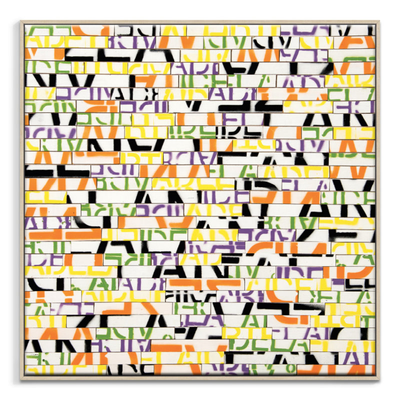 Tutti Frutti Too by Kelly Stewart - Print on Canvas, Timber, 41cm H x 41cm W