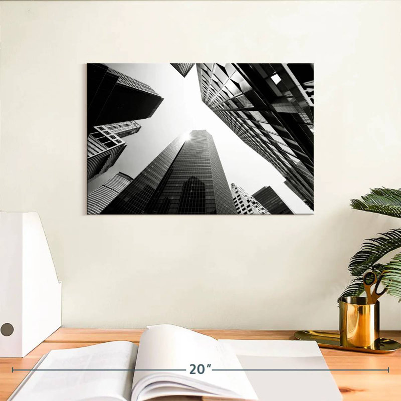 Lilie Buildings de Lower Manhattan, H 8 po x l 12 po