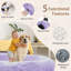 Grand lit pour chien de 78 po avec oreiller moelleux, couverture, mauve 78 po-898422219-878888501