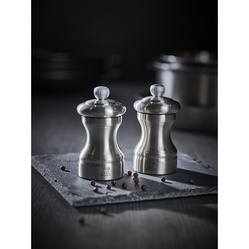 Bistro Chef Salt Mill, Stainless, 4 inch