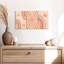 Soleil et lune, ensemble de 3 toiles abstraites sur toile-1475262900