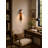 Travertine Ring Rotatable LED Wall Sconce