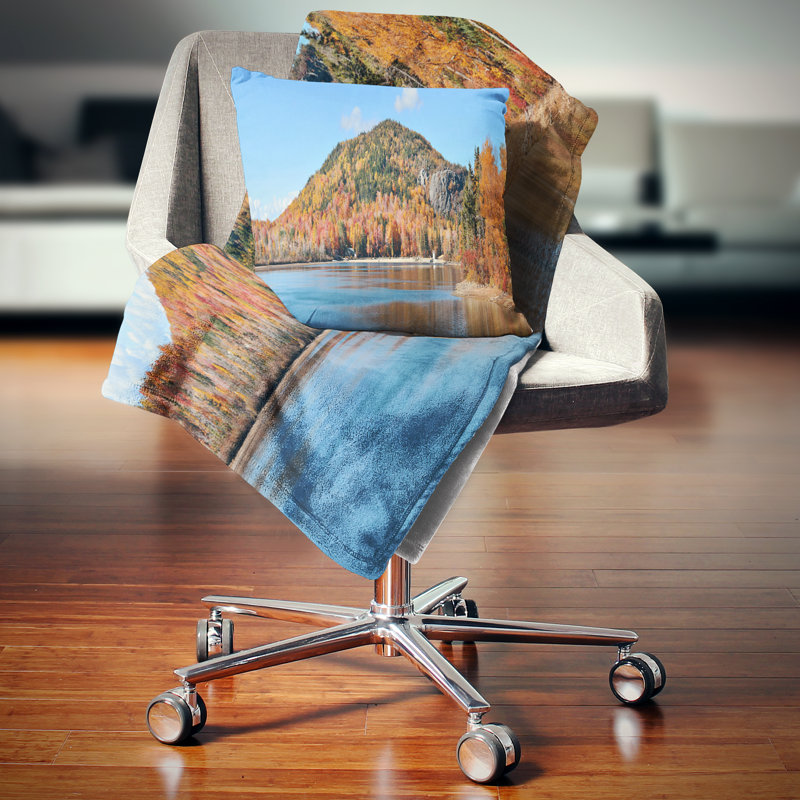 Landscape Throw Pillow, 16" x 16", Throw Pillow