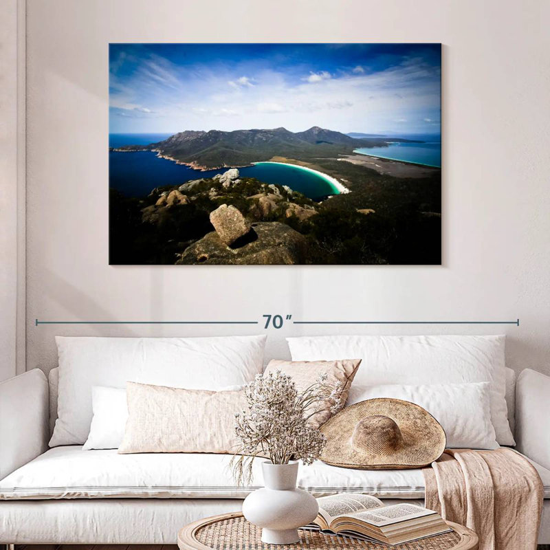 Gillard Coastal Wine Glass Bay, H 32 po x l 48 po