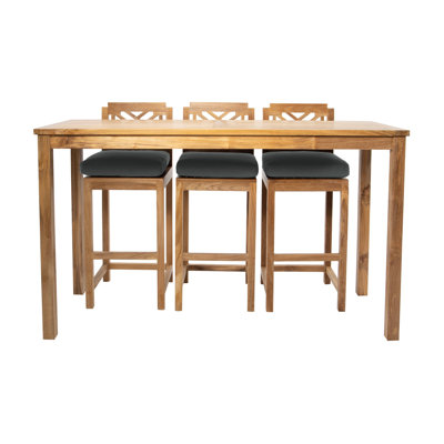 Monterey 4 - Piece Solid Wood Dining Set