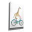 Art mural sur toile Trinx «Giraffe Joy Ride 1 No Ballons» par Mercedes Lopez Charro-49107581