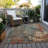 Machine Washable Indoor/Outdoor Cinead ACN1702 Seafoam Rug-104540002