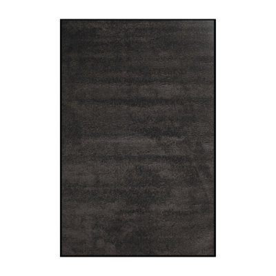 Tapis contemporain gris / noir Loeb