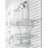 Shower Caddy Hanging - Never Rust Shower Organizer - Aluminum Over The Shower Head Caddy with 10 Hooks for Razor/Sponge