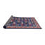 Tapis rouge / bleu Mustecaplioglu-1816510450